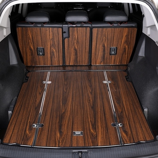 适用于宝马mini汽车后备箱垫迷你cooper地板onef56实木汽车尾箱垫