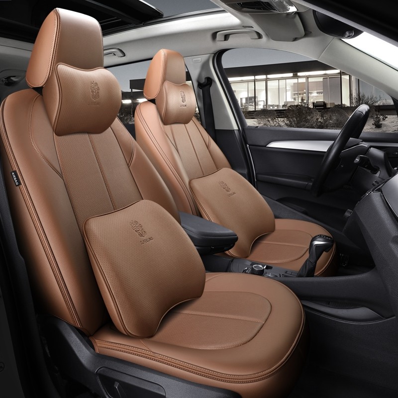 专用于2022款大众途昂座套全包围19款七7座360汽车真皮途昂x坐垫