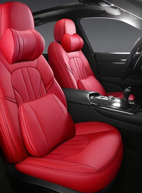 沃尔沃xc90坐垫s60l s80v90cc xc60s90l专用全包围真皮汽车座椅套