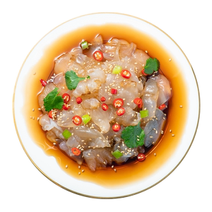 开袋即食海蜇518g10袋送料下酒菜凉拌斑点蜇头蜇皮海哲丝特级干货