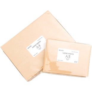 【钻石白】巴川纸 A4 A5纸散页整包手绘高密度薄纸白如凝脂层析彩墨出sheen神器 信纸DIY手账包邮