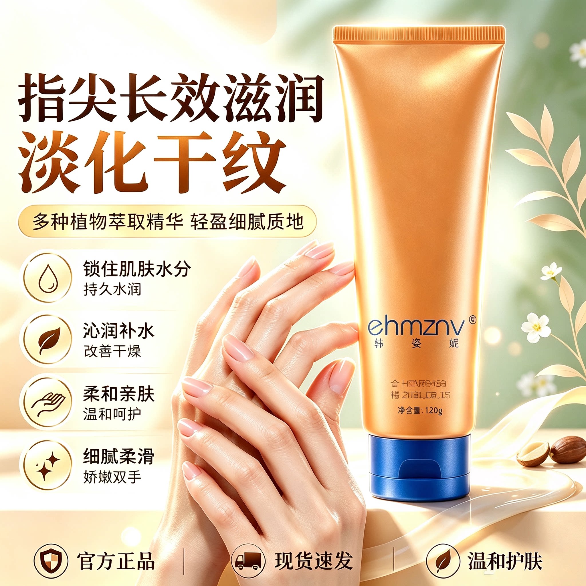 韩姿妮抗皱嫩肤贵妇护手