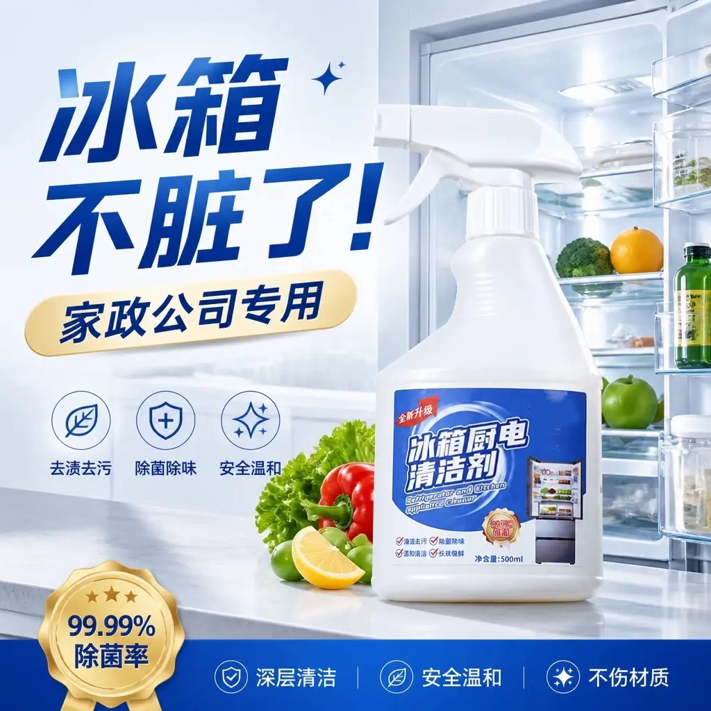 冰箱厨电清洁剂去渍去污