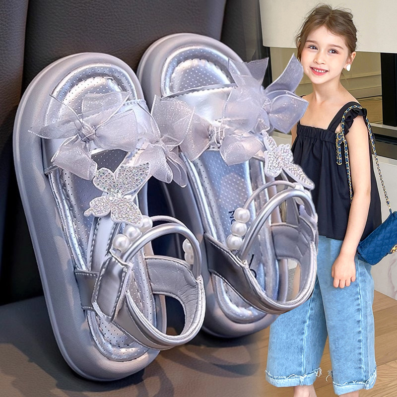 2026夏季女童公主软底防滑凉鞋