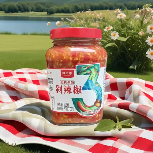 贵三红515g辣三娘剁辣椒