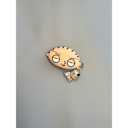 恶搞之家饺子头像挂件Airpods1/2代耳机套无线蓝牙新款3代防摔保护套软壳二代全包个性