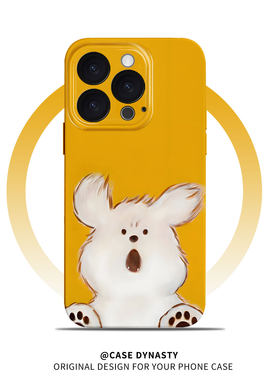 愤怒的小狗~创意适用iPhone17/16软苹果14promax菲林nova13手机壳简约小米15女mate60华为p70绿色适用vivoxs8