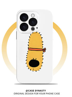 可爱小狗芒狗适用iPhone17/16软苹果1514promax菲林nova13手机壳简约小米15女mate60华为p70绿色适用vivo荣耀