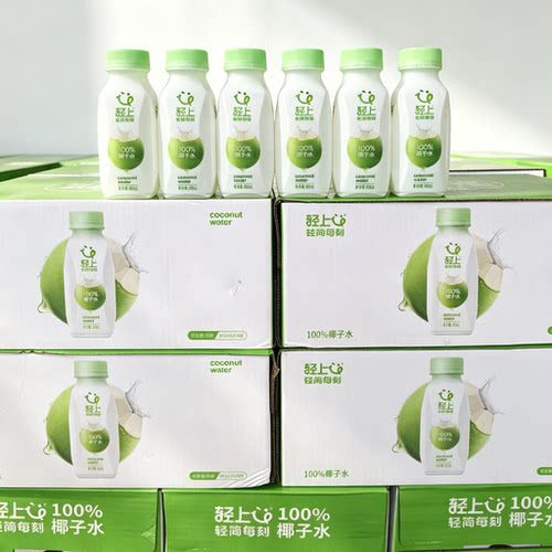 轻上椰子水245ml*6瓶装补水