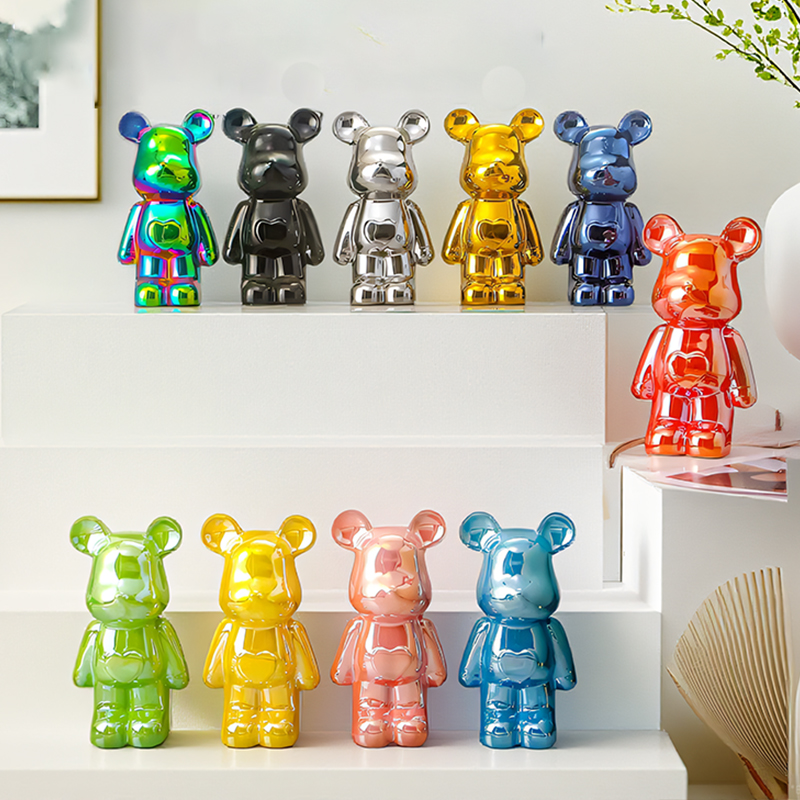 豪华存钱罐暴力熊小大号款