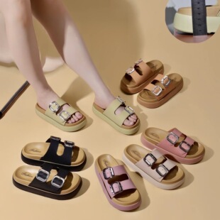 高级感时尚 女式 凉鞋 夏季 罗马鞋 外穿沙滩鞋 露趾软底公主鞋 2024新款