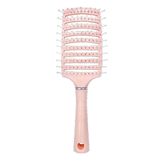 大排骨梳子卷发梳背头蓬松造型梳子九排梳子长发卷发按摩大弯梳子