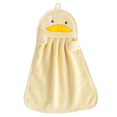 南瓜派派擦手巾吸水不掉毛