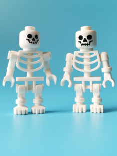 第三方定制小人仔全套MOC积木人偶幻影忍者加勒比海盗骷髅兵万圣