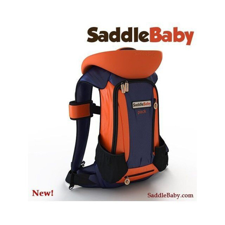 SaddleBaby户外出行亲子多功能马鞍肩双肩包宝贝二合一骑马肩背带