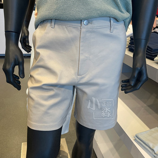 Klein CK夏季 新款 Calvin 男士 简约舒适百搭休闲棉质7英寸纯色短裤