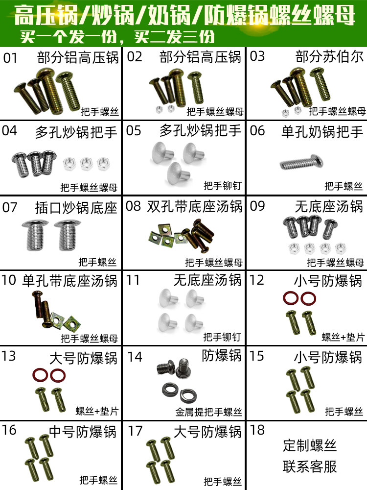 螺丝螺母垫片铆钉不锈钉子图片