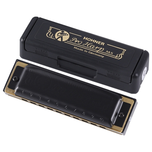 德国进口HOHNER和来布鲁斯10十孔蓝调口琴学生初学PRO HARP男礼物