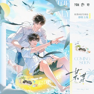 某某周边三期 海岛系列 吧唧徽章色纸套组官谷正版 七尚