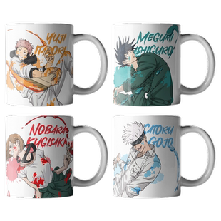 晨枫正品 暴蒙 咒术回战授权官周 涂鸦系列马克杯陶瓷杯动漫周边