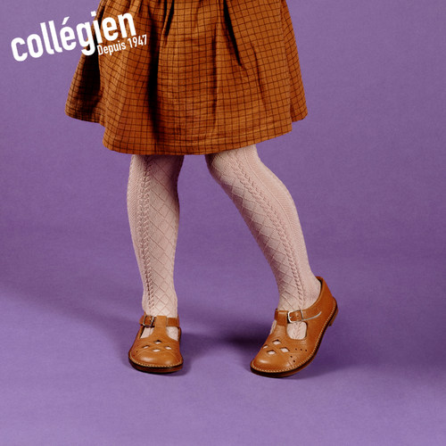 Collegien女童埃及长绒棉连裤袜