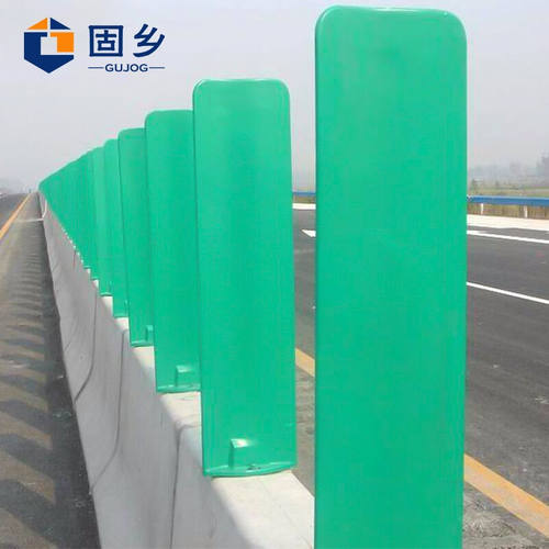 固乡PVC护栏高速公路防眩板塑料遮光板道路护栏塑料板交通（防眩