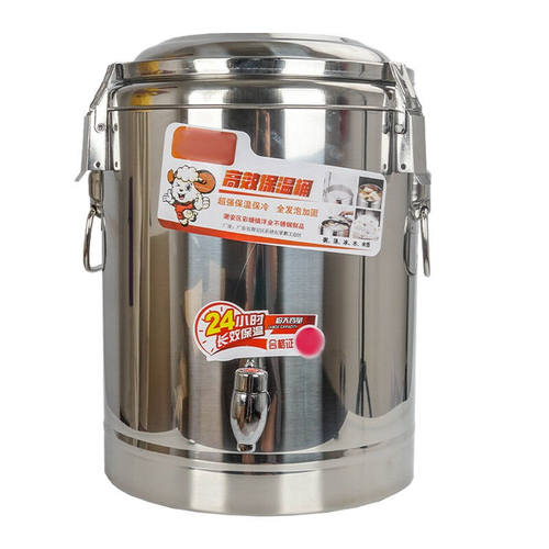 不锈钢保温桶有水龙头36L升双层大容量商用奶茶桶汤桶开水