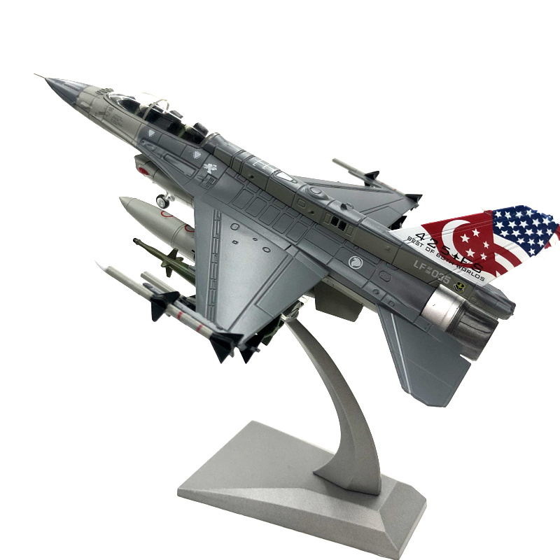 nsmodel 1:72新加坡空军f-16D Block52/50战斗机仿真合金飞机模型-封面