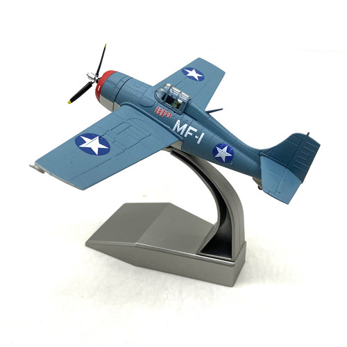 Nsmodel1：72美国F4FWildcat 野猫舰载战斗机合金飞机模型成品