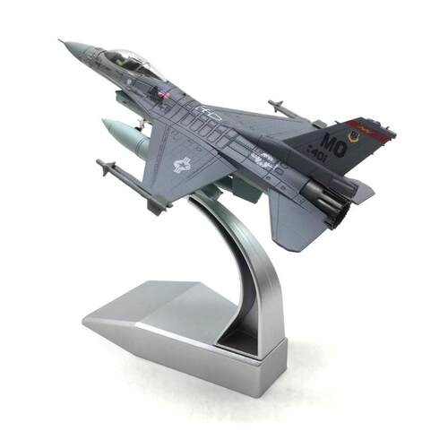 1:100Nsmodel美国F16C战隼喷气式战斗机仿真合金军事飞机模型成品