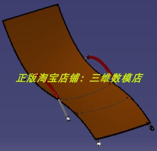泳池沙滩长椅 凳子躺椅实体 三维几何模型数模建模 3D打印素材stp