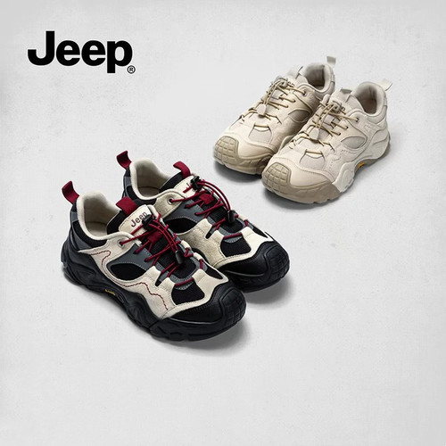 jeep丑萌登山鞋女2026新