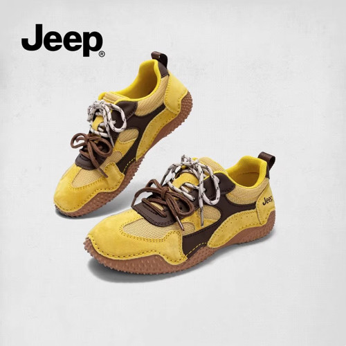 jeep黄色德训鞋2025新款