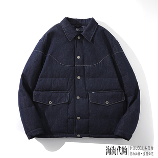 Lee牛仔羽绒服男士 A01776 2022秋冬保暖加厚外套LMT0036283HH00F