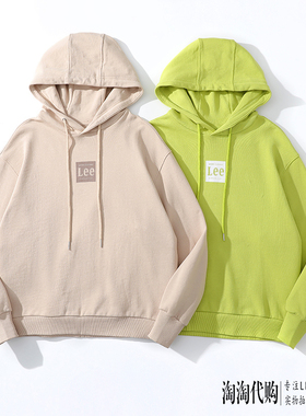 Lee连帽卫衣女士22秋冬款套头印花LWT0002243RV00F-A01701-97W000