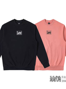Lee卫衣男24秋冬圆领加绒LMT007883204573-K11000-A05976-A05979