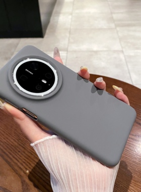 高颜值适用于华为mate70pro新款炭灰色纯色液态硅胶Pura70手机壳mate60pro亲肤手感mate40日韩简约高级感防摔