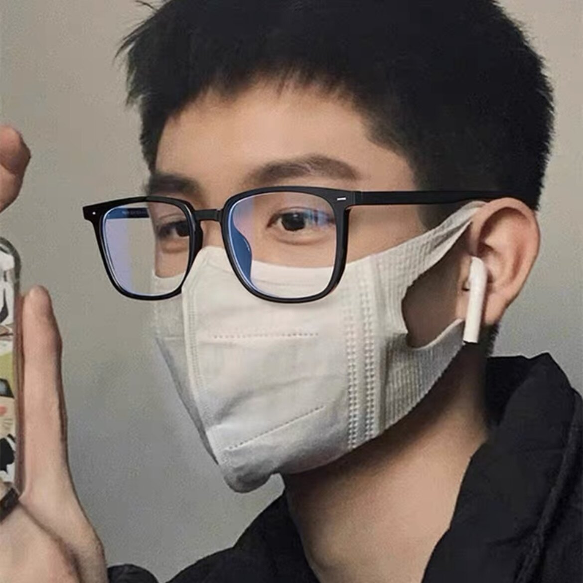 黑框眼镜近视可配镜防蓝光防辐射