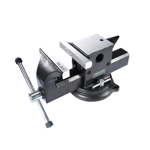 赢领全钢牛角台虎钳工业级台钳重型铸钢虎钳夹具4寸6寸