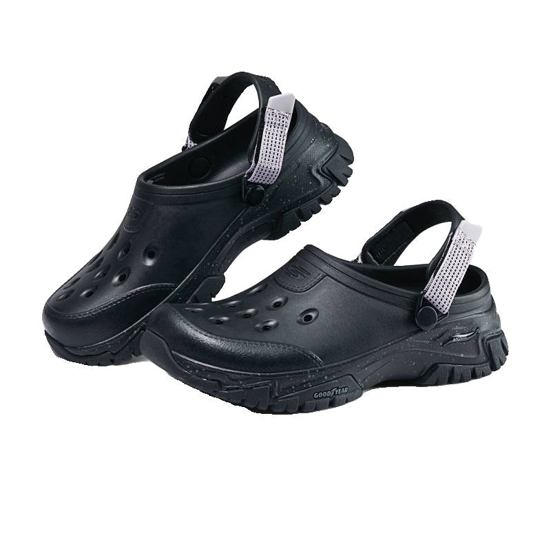 Skechers斯凯奇新款女士休闲百搭一脚蹬舒适防滑洞洞泡泡鞋111419