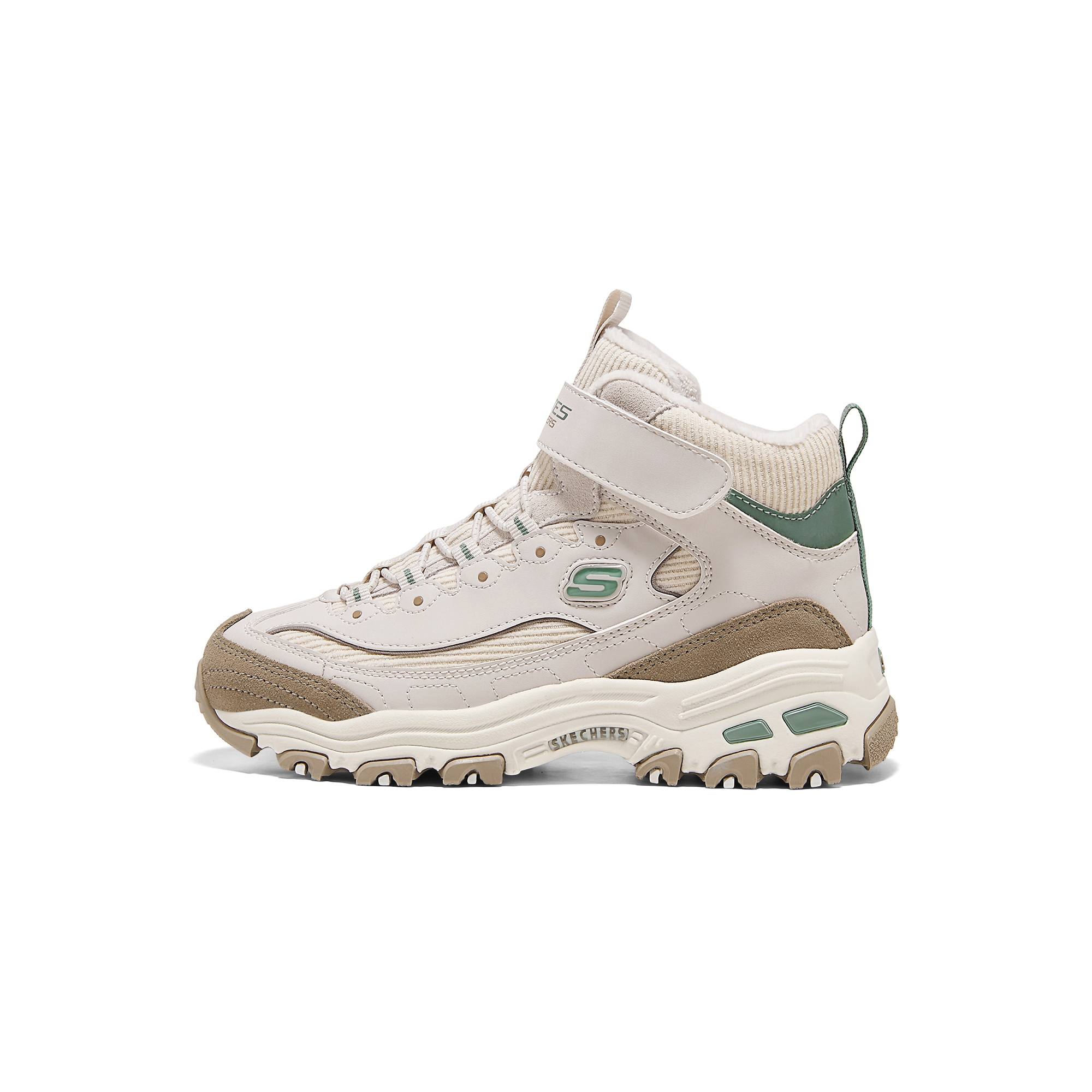 斯凯奇男童秋冬加绒保暖雪地靴