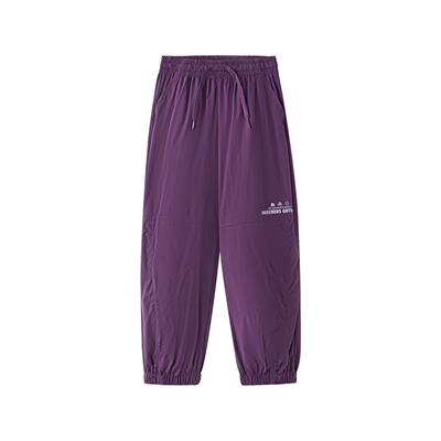 Skechers斯凯奇2026新款女孩舒适柔软透气百搭梭织长裤P226G006