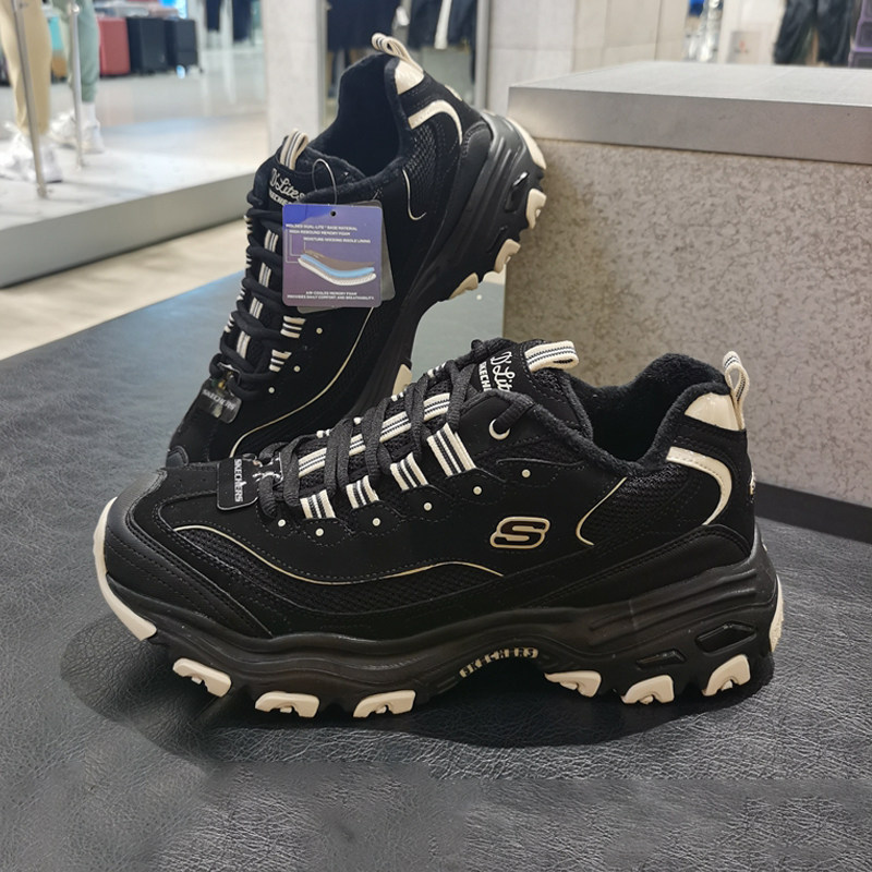 Skechers/斯凯奇加绒男女熊猫鞋