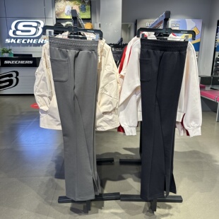 Skechers斯凯奇女士春秋柔软舒适休闲修身百搭针织长裤L126W008