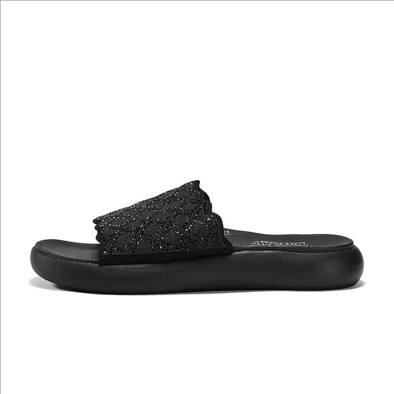 Skechers斯凯奇春夏季新款凉鞋女士百搭舒适外穿休闲拖鞋164201