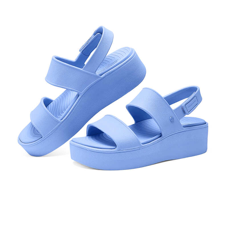 Skechers斯凯奇新款女士休闲通勤风纯色简约厚底舒适凉鞋111257