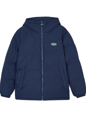 Skechers斯凯奇秋冬新款宽松男女短款梭织羽绒服外套L424U108