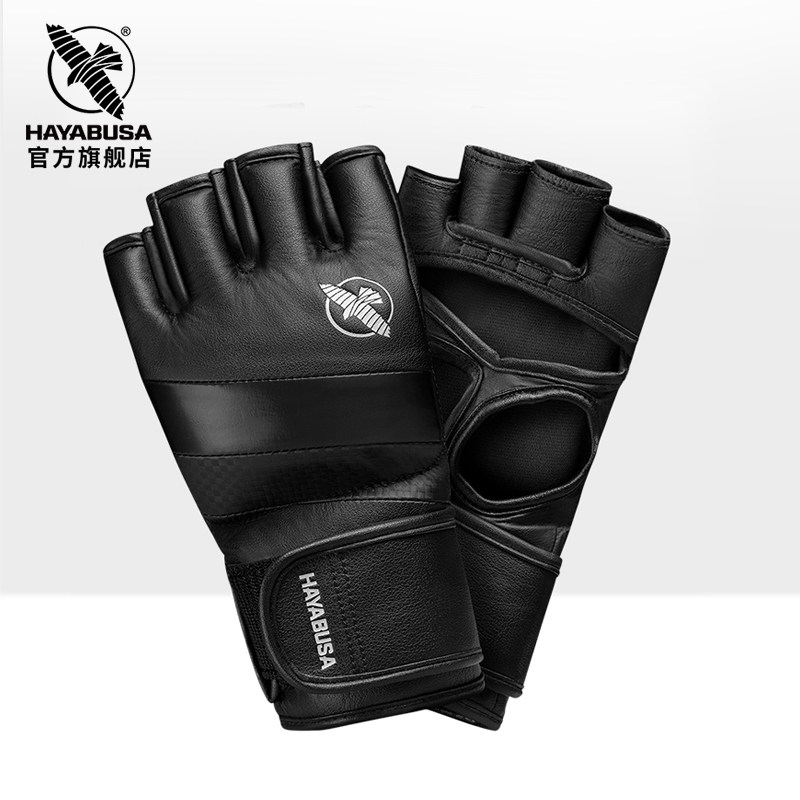 HAYABUSA 隼UFC分指拳套半指拳击手套MMA综合格斗训练漏指手套