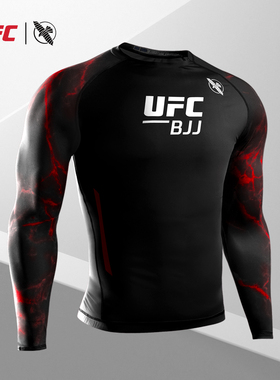 HAYABUSA 隼UFC BJJ新款男女防磨衣巴西柔术紧身衣拳击格斗训练服