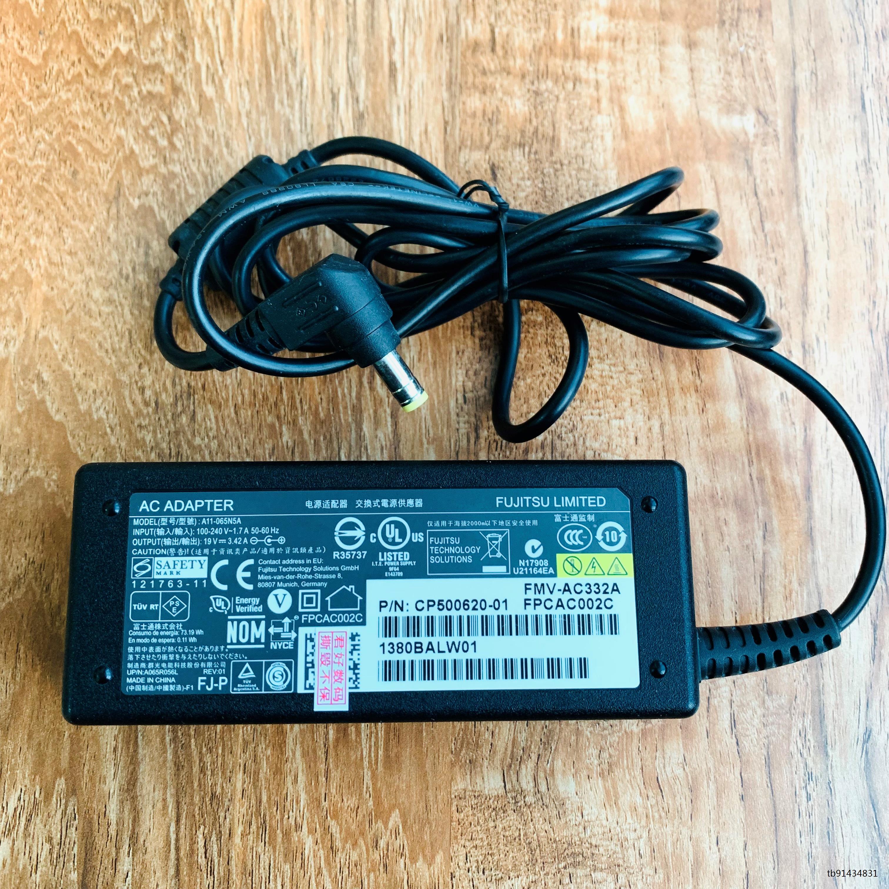 原装富士通19V3.42A笔记